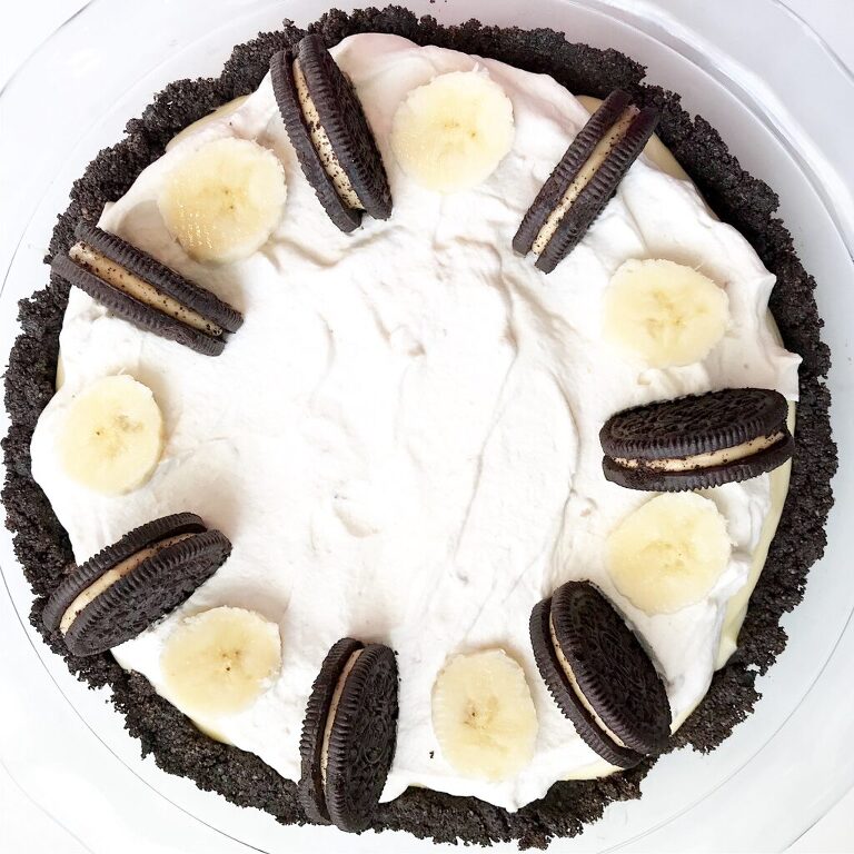 Easy Peanut Butter Banana Cream Pie More Momma