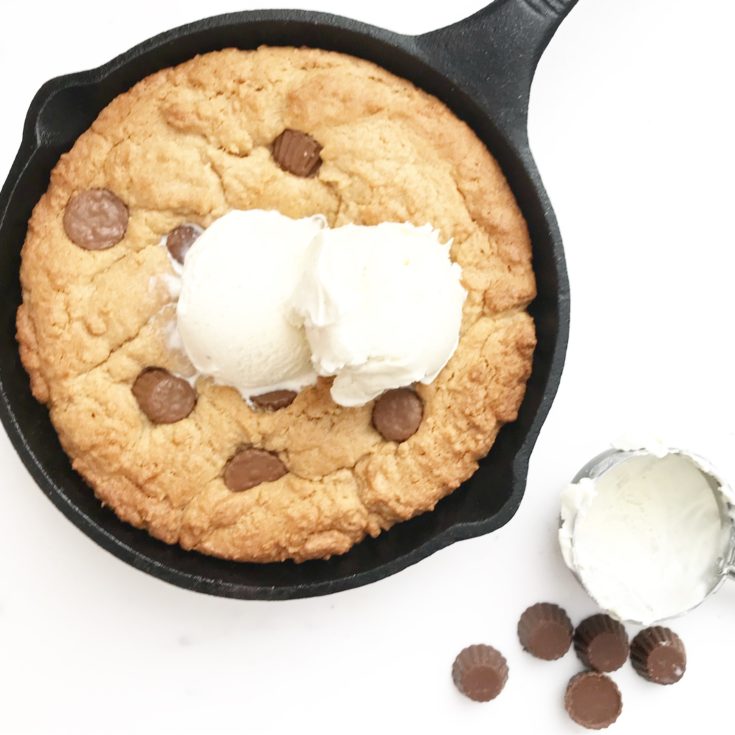 Peanut Butter Chocolate Pazookie