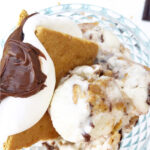 S'mores Gelato with Creamy Nutella