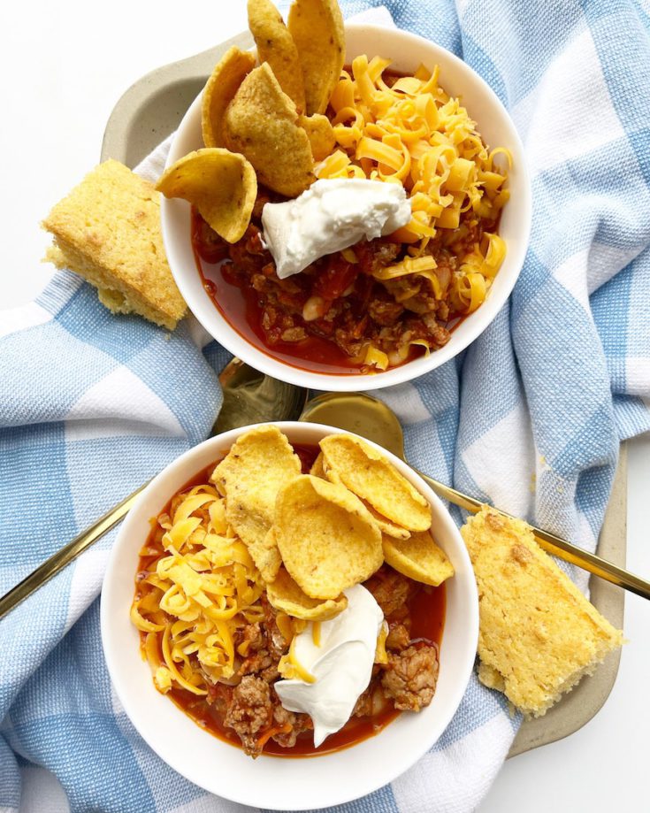 The Best Ground Turkey Chili