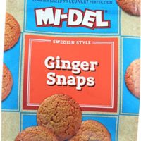 Mi-Del Gluten Free Cookies, Swedish Ginger Snaps, 8 Ounce