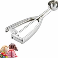 Small Cookie Scoop, 1 tablespoon/ 15 ml, 1 13/32 inches / 36 mm Ball, 18/8 Stainless Steel, Secondary Polishing