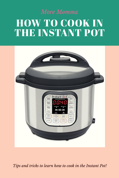 Instant Pot Basics: How to Cook in the Instant Pot - More Momma!