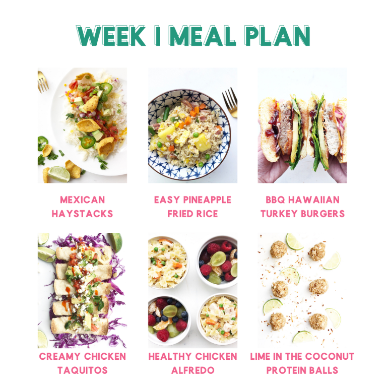 Easy Meal Plan for Spring created by More Momma!