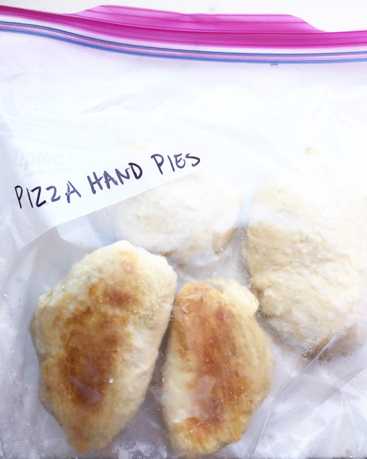 Pizza hand pies