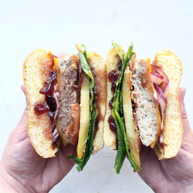 hawaiian turkey burgers