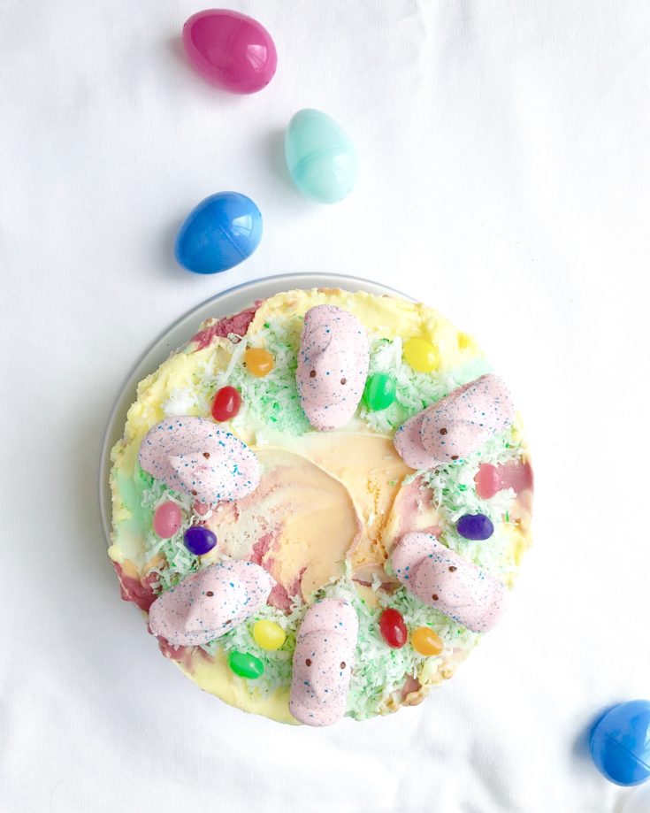 easter ice cream cake