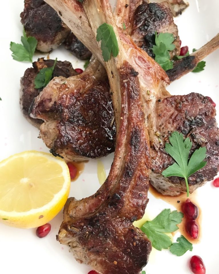 Easy Grilled Rosemary Lamb Chops - More Momma!