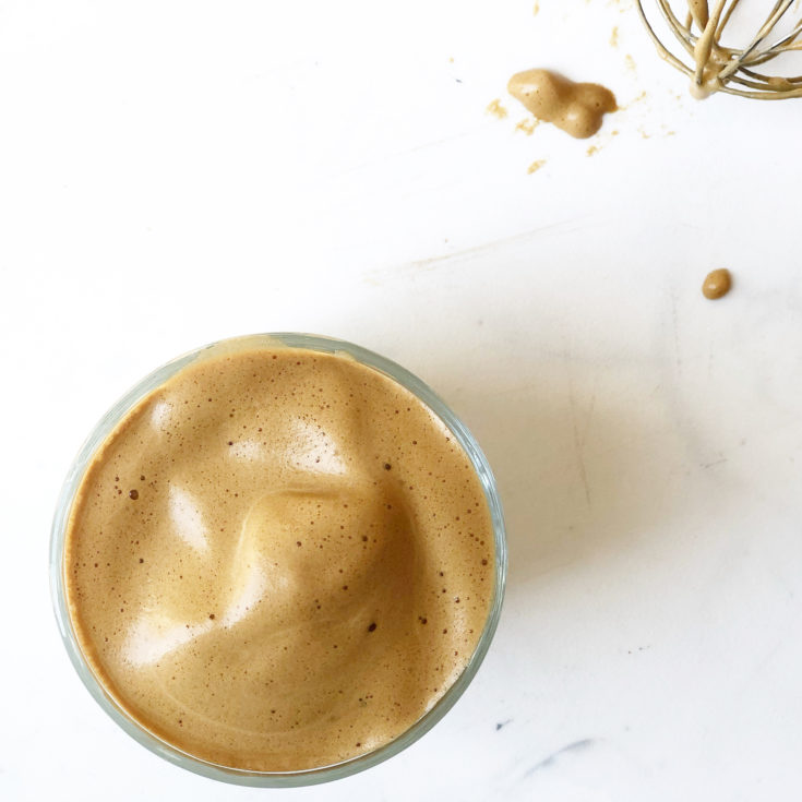 Whipped Coffee Foam Iced Latte - Fresh Flavorful