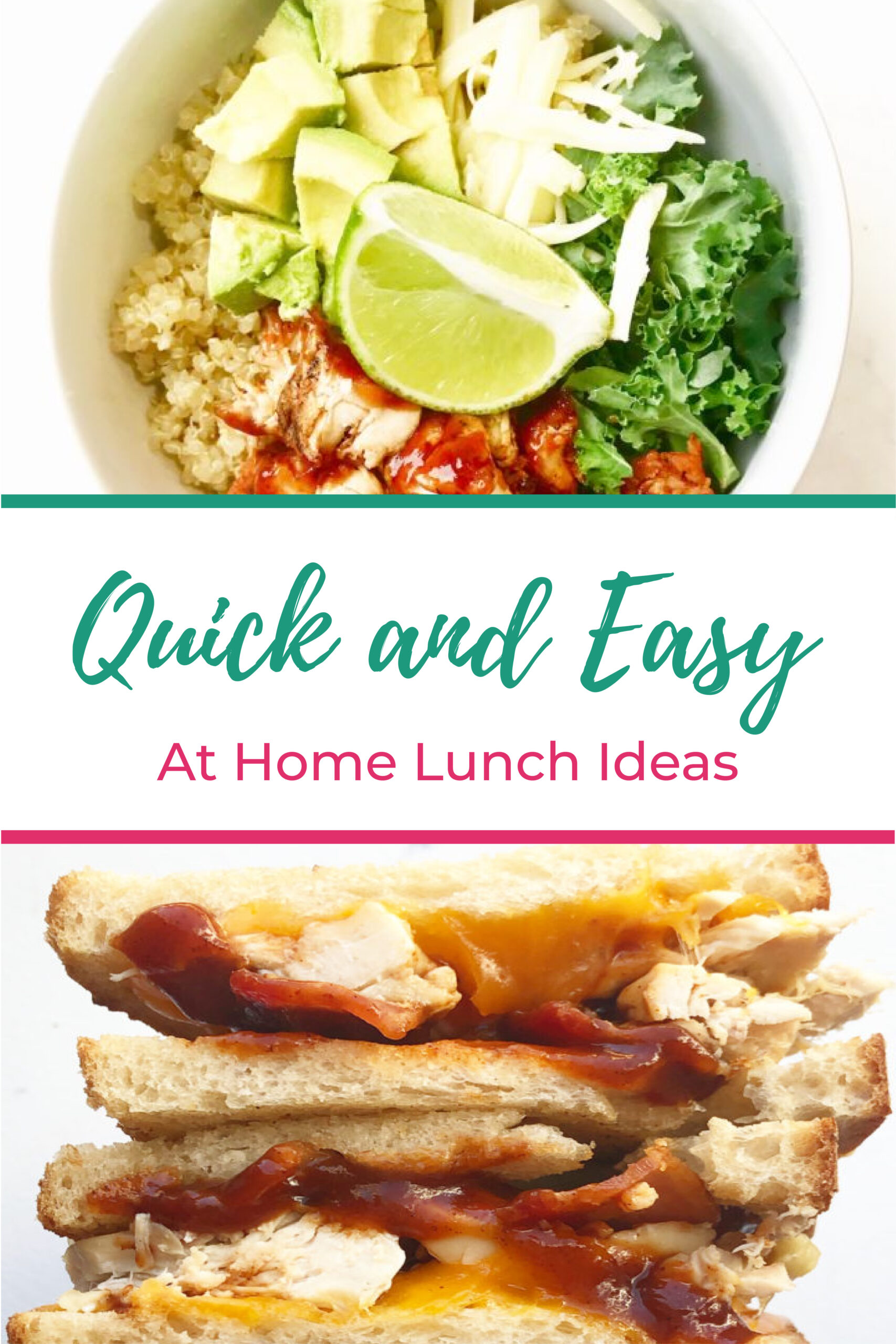 Quick and Easy At Home Lunch Ideas
