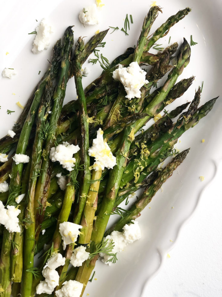 Roasted Greek Asparagus