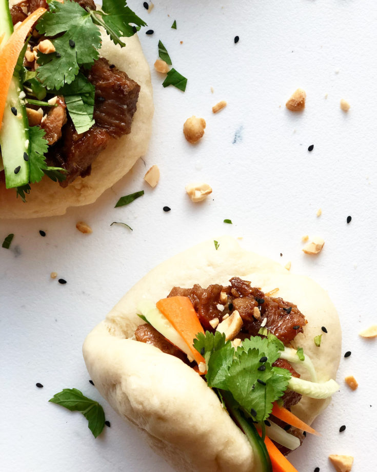 pork bao buns