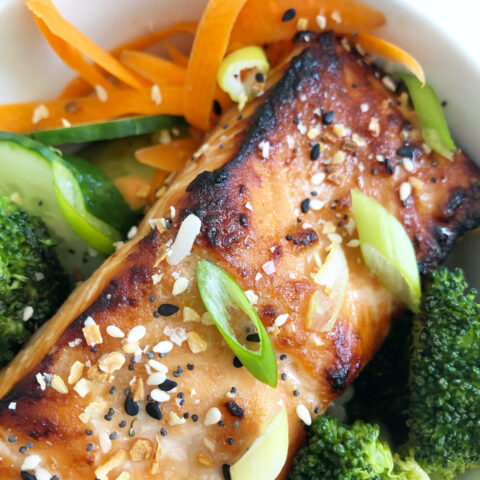 Miso Salmon Bowls - More Momma!