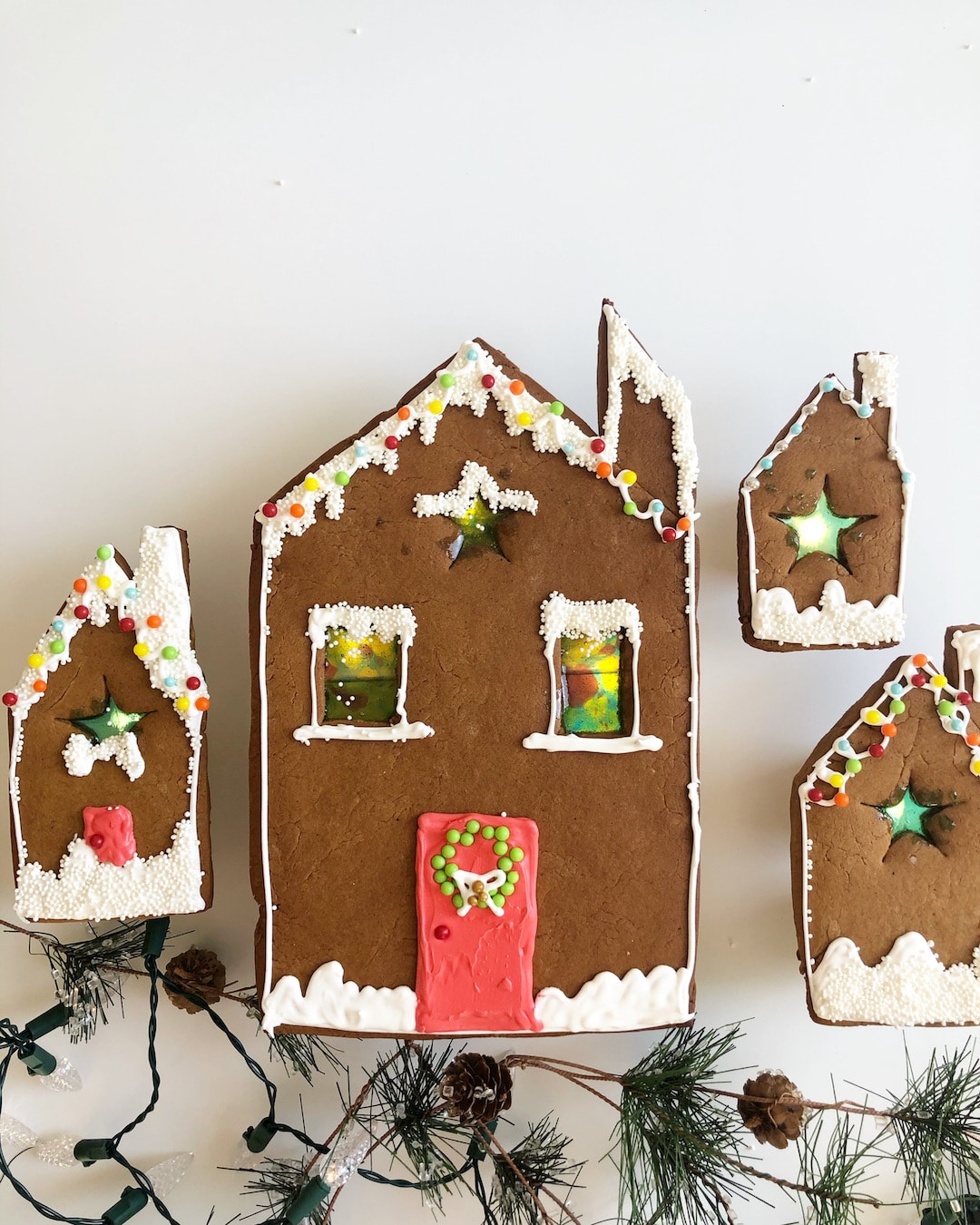 Stained Glass Gingerbread House Tutorial