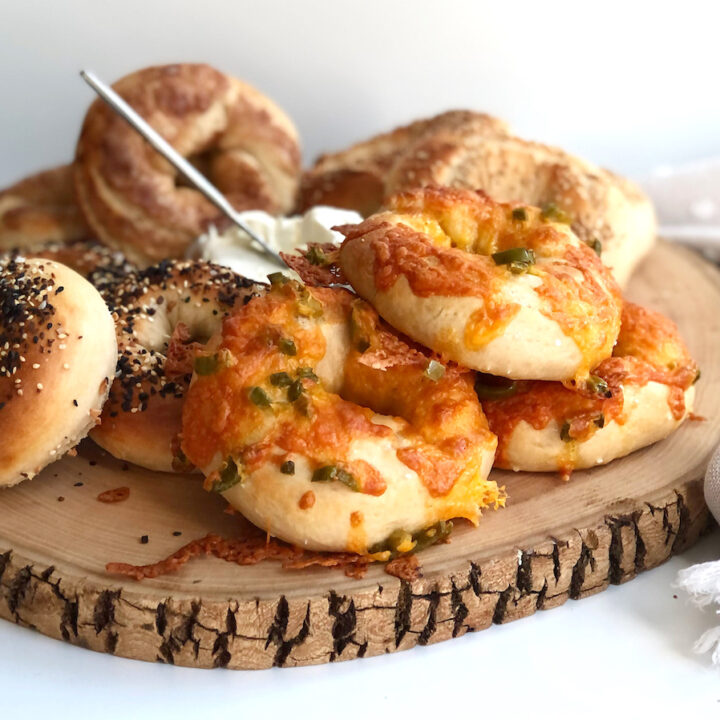 sourdough bagels
