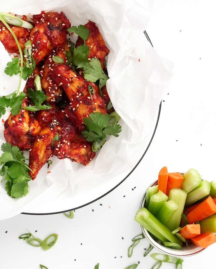 Air Fryer Korean Style Chicken Wings