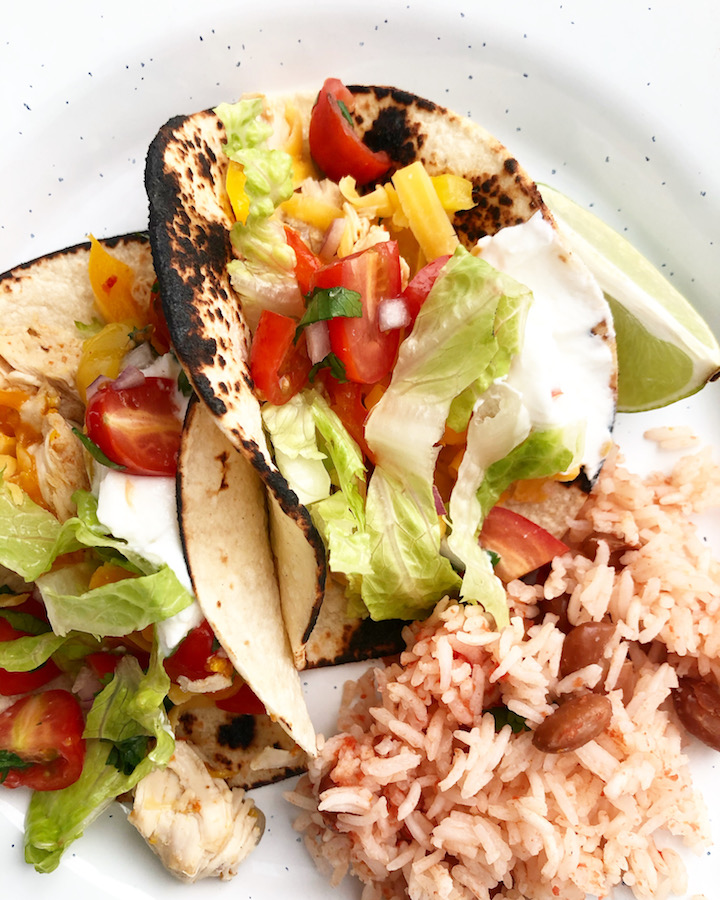 Instant pot chicken discount fajitas with rice