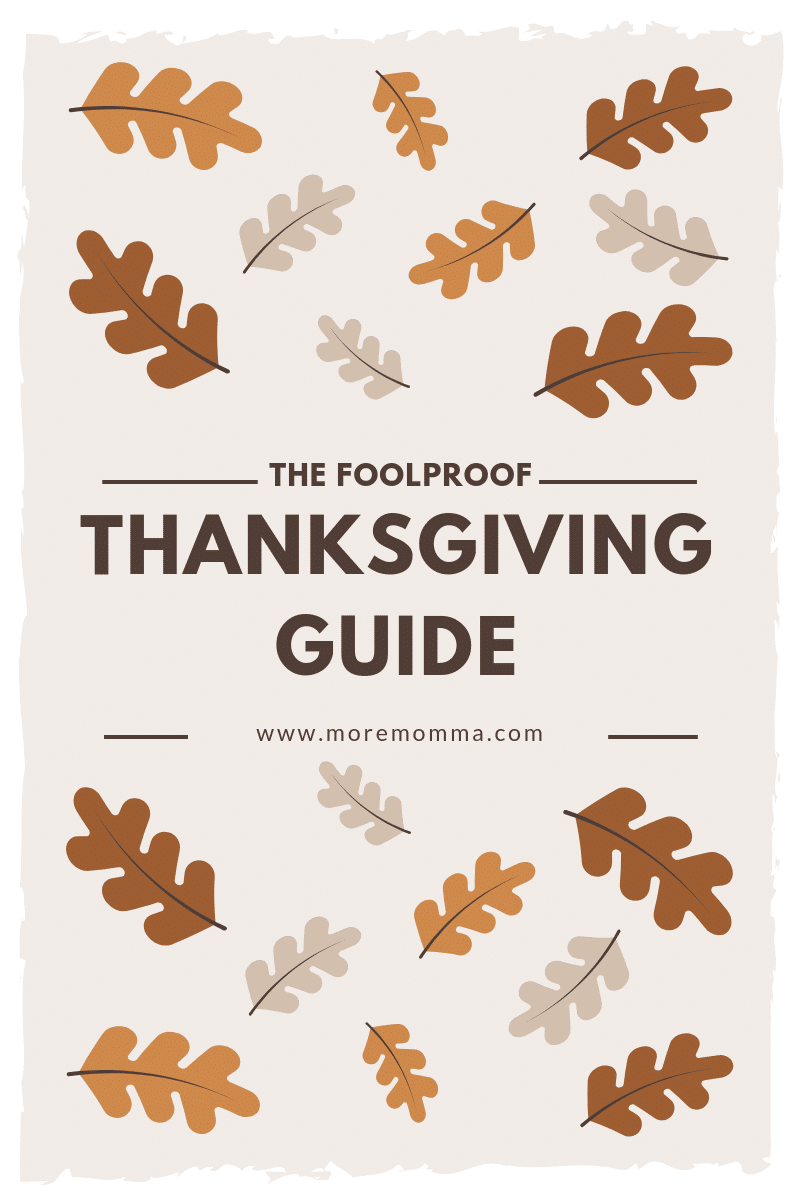 Cover art labeled The Foolproof Thanksgiving Guide 