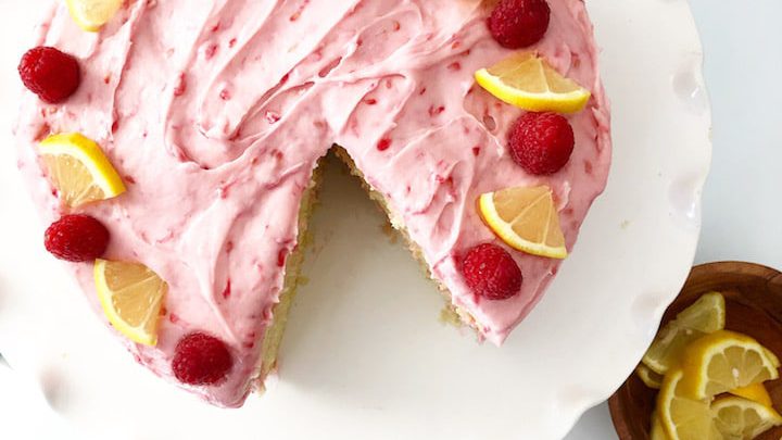 Fresh Raspberry-Cream Cheese Frosting