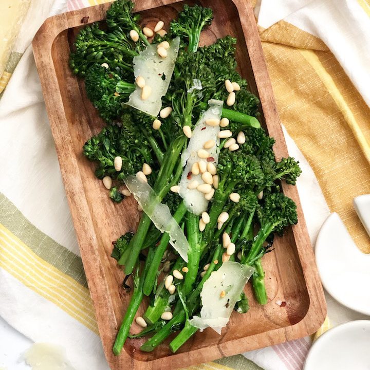 Roasted Broccolini With Pecorino
