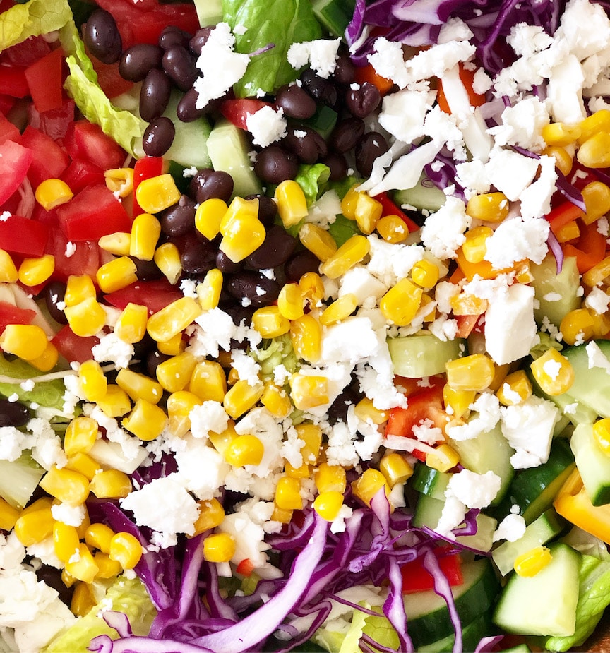 Mexican Salad Ingredients