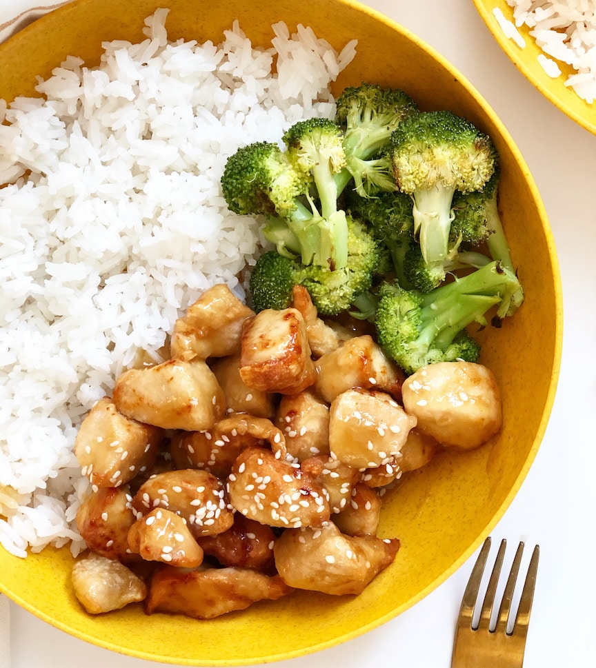 Air Fryer Orange Chicken