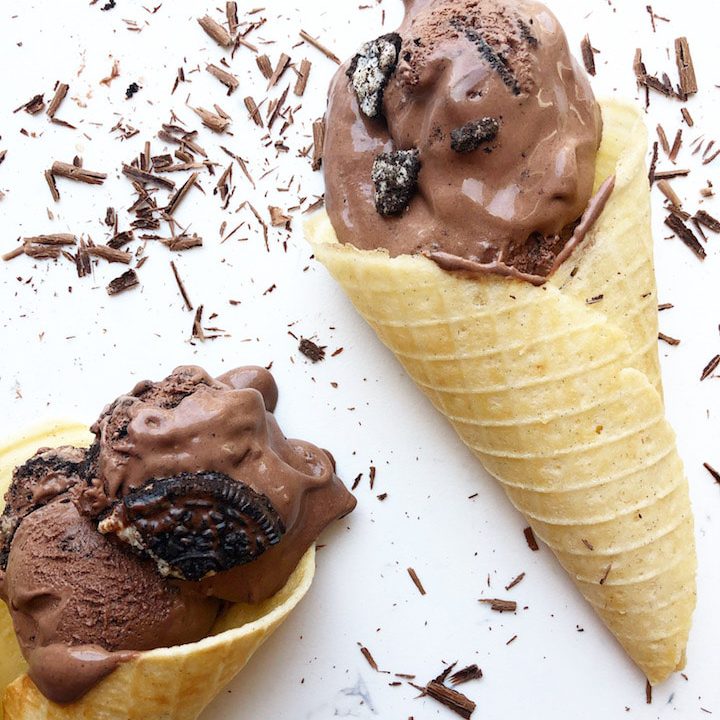 Chocolate Oreo Ice Cream