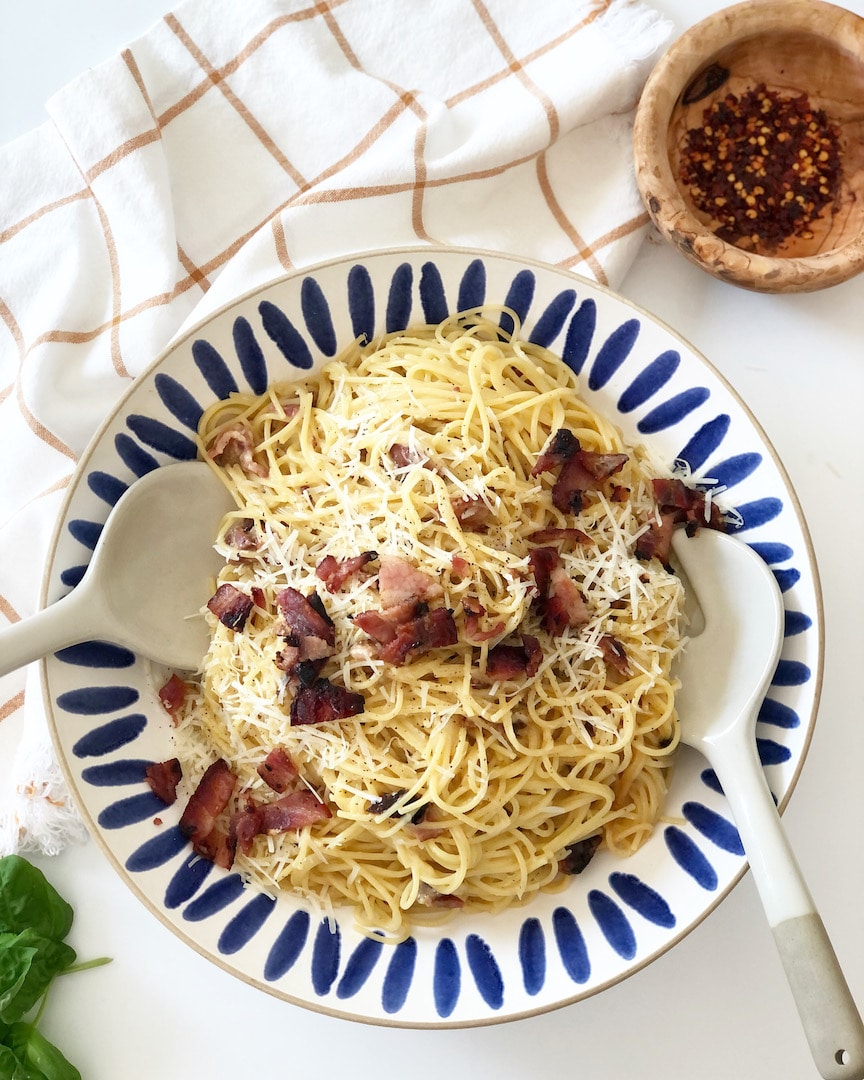 Pasta Carbonara Recipe From Culinary School