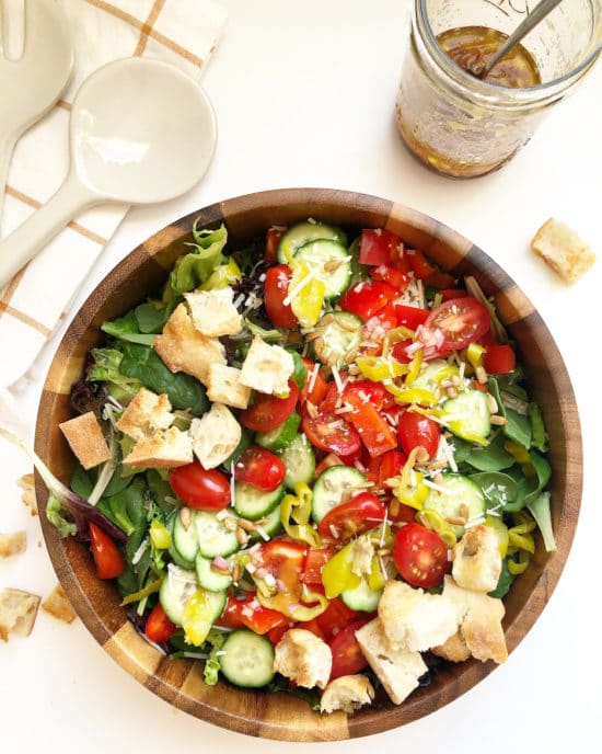 My Favorite Mediterranean Salad – More Momma!