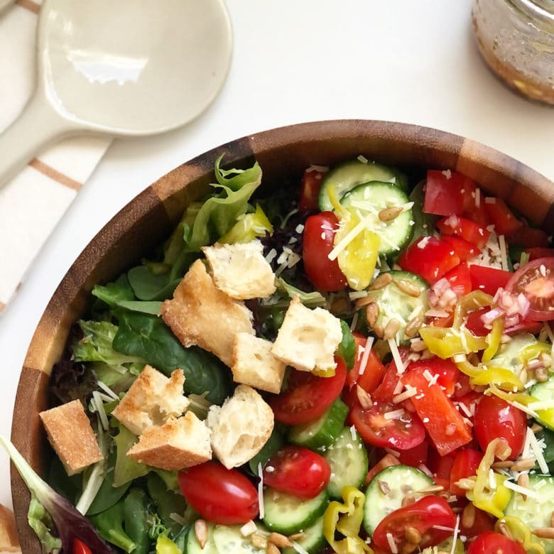 My Favorite Mediterranean Salad- Summer Salads - More Momma!