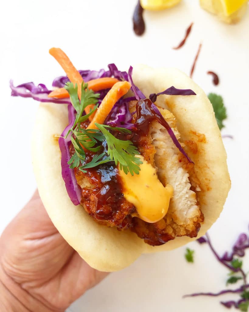 crispy-chicken-bao-buns-with-korean-bbq-sauce-more-momma