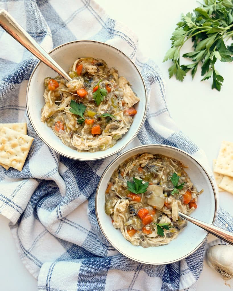 Instant Pot Chicken And Rice Soup