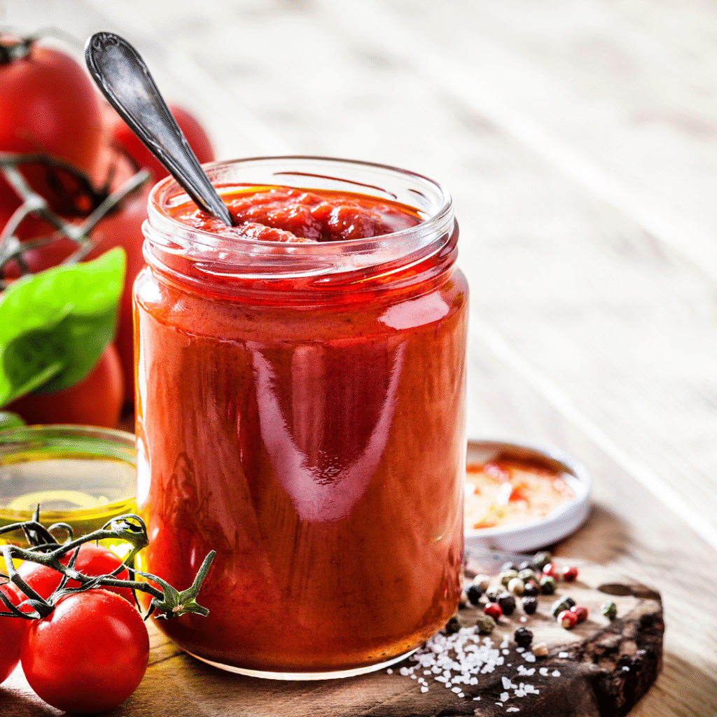 San Marzano Tomato Sauce Storage