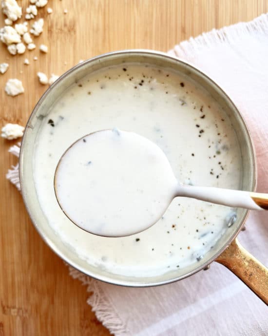 Gorgonzola Cream Sauce For Steak Or Pasta - More Momma!