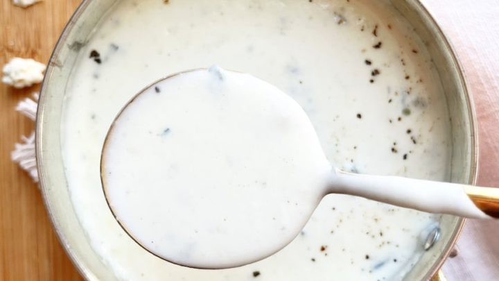 Gorgonzola Cream Sauce For Steak or Pasta – More Momma!