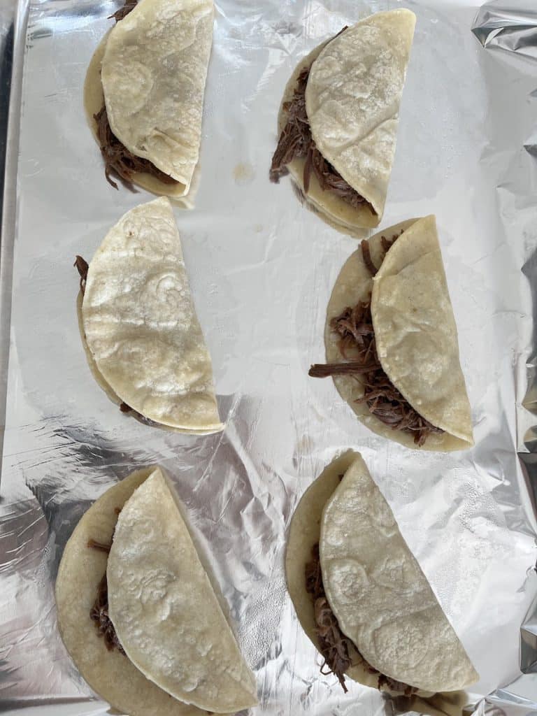 Shredded Beef Taco In The Oven