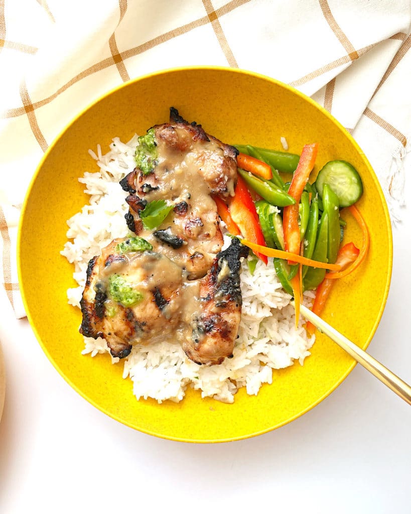 Coconut Chicken Bowl