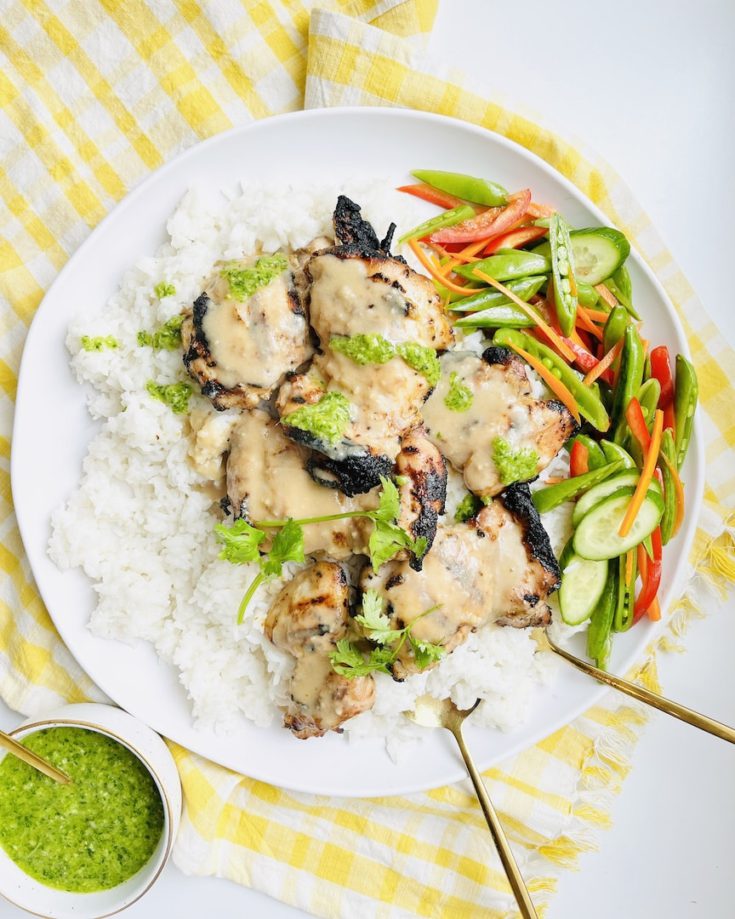 Grilled Coconut Chicken