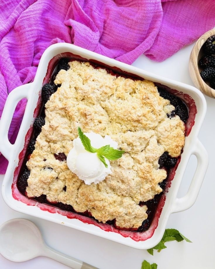 boysenberry cobbler