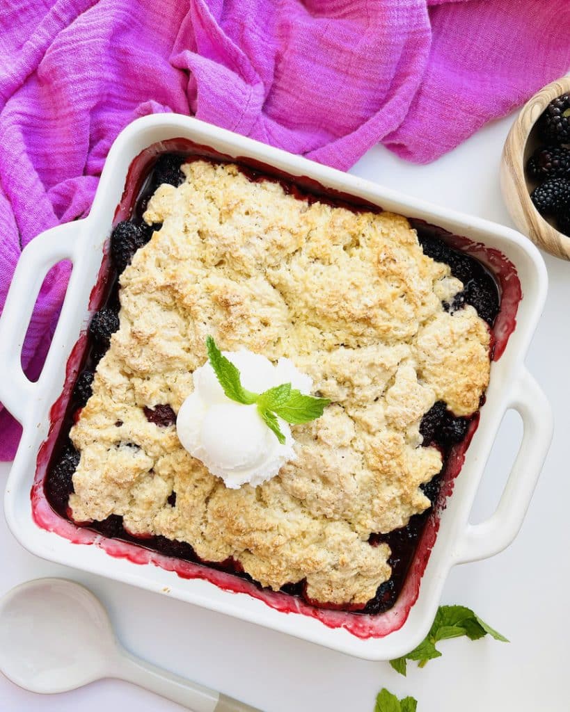 boysenberry cobbler