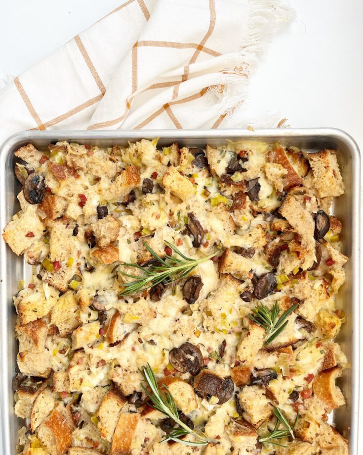 Sheet pan stuffing