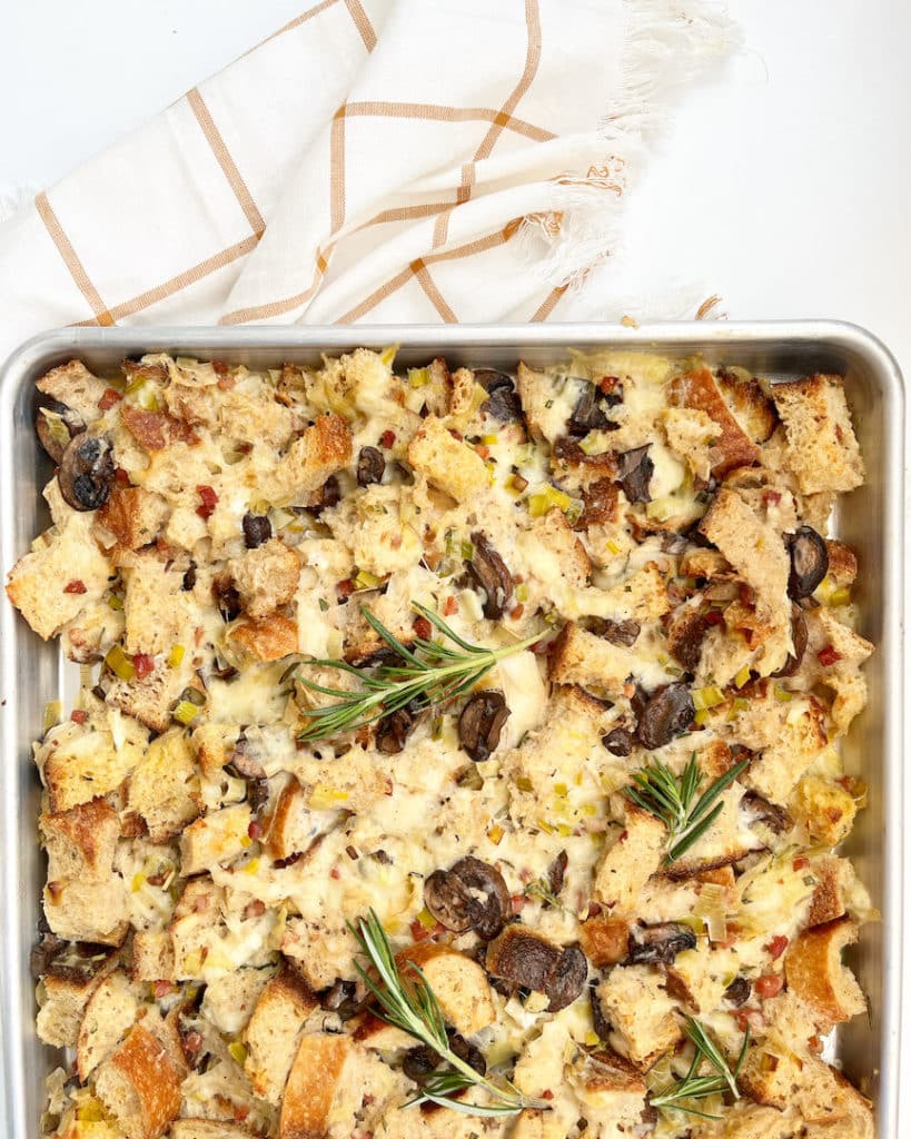 Sheet pan stuffing