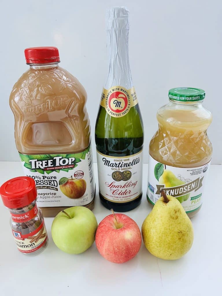 apple cider mocktail ingredients