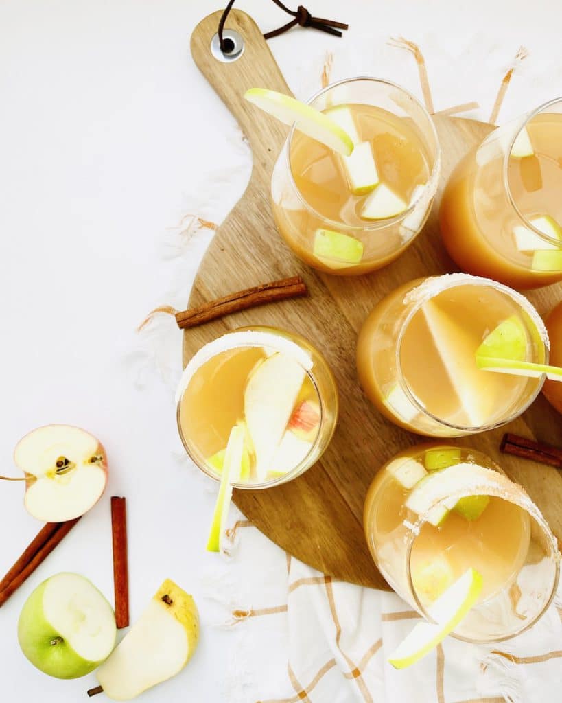 apple cider mocktail