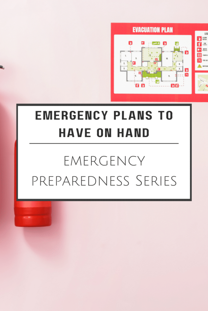 emergency plans 