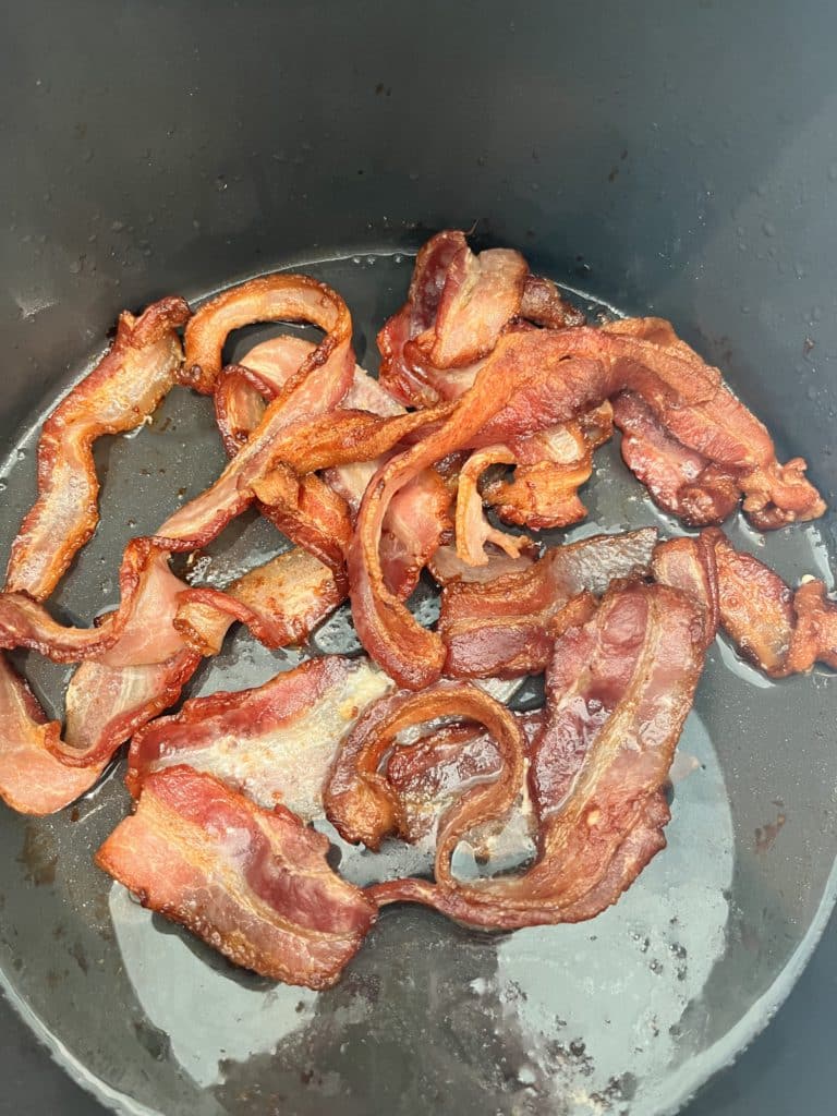 are frying bacon