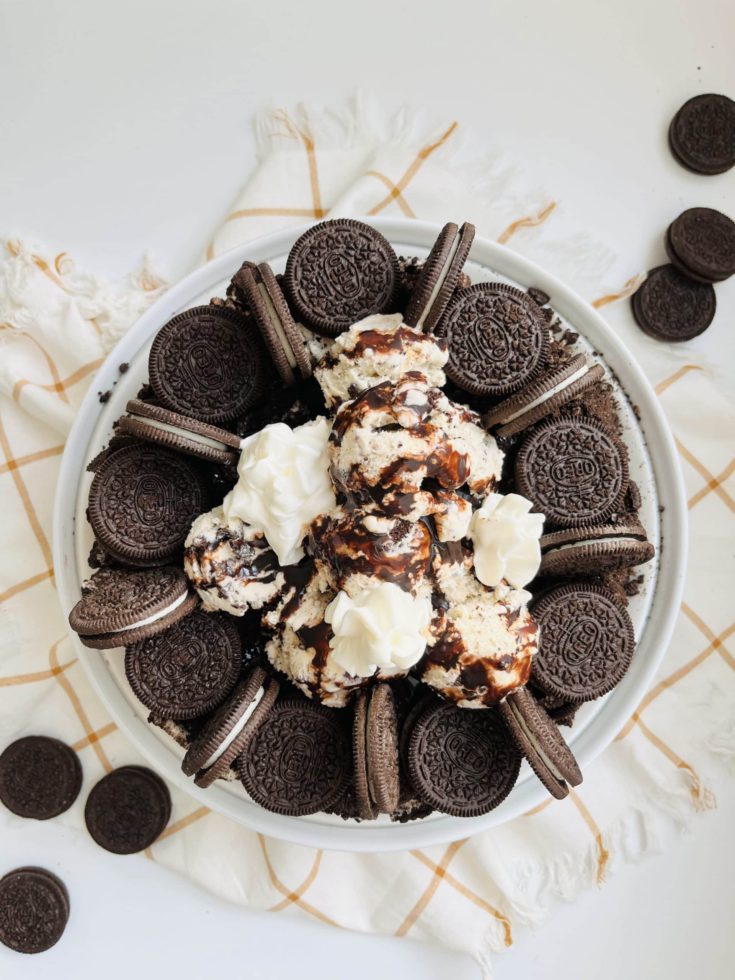 Oreo ice cream cake